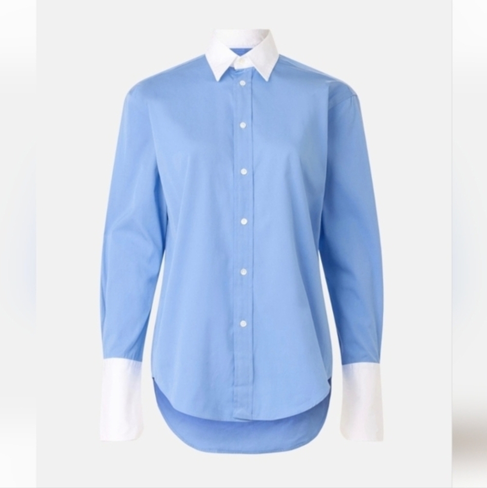 Polo Ralph Lauren Long Sleeve Button Front Shirt Collared Long Sleeve Size 10